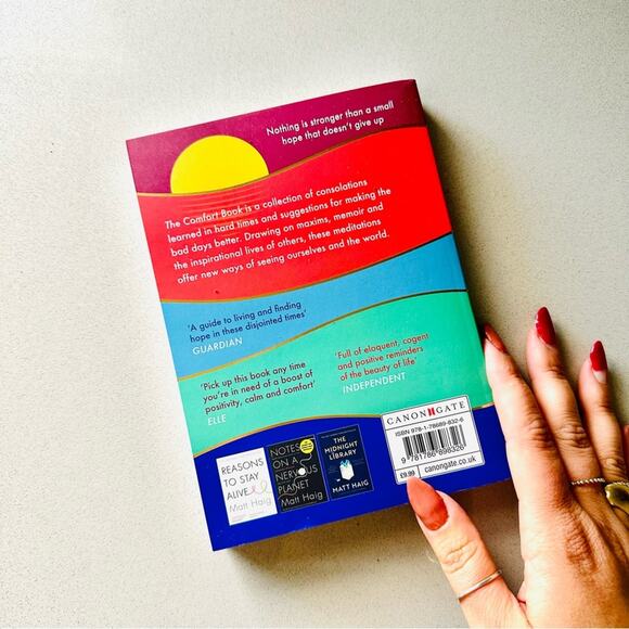 NEW The Comfort Book By Matt Haig Memoir Self-Care Self-Help Mind Body Spirit - Picture 7 of 7